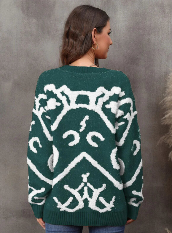 Fashion Pullover Christmas Sweater - Image 3